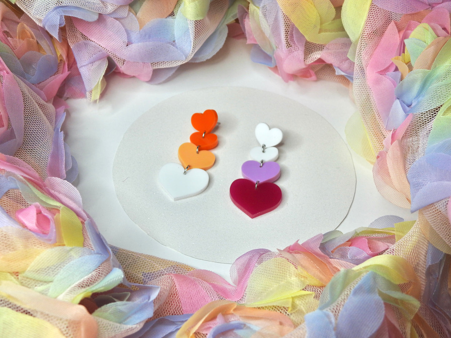 Pride Heart Dangles - Assorted