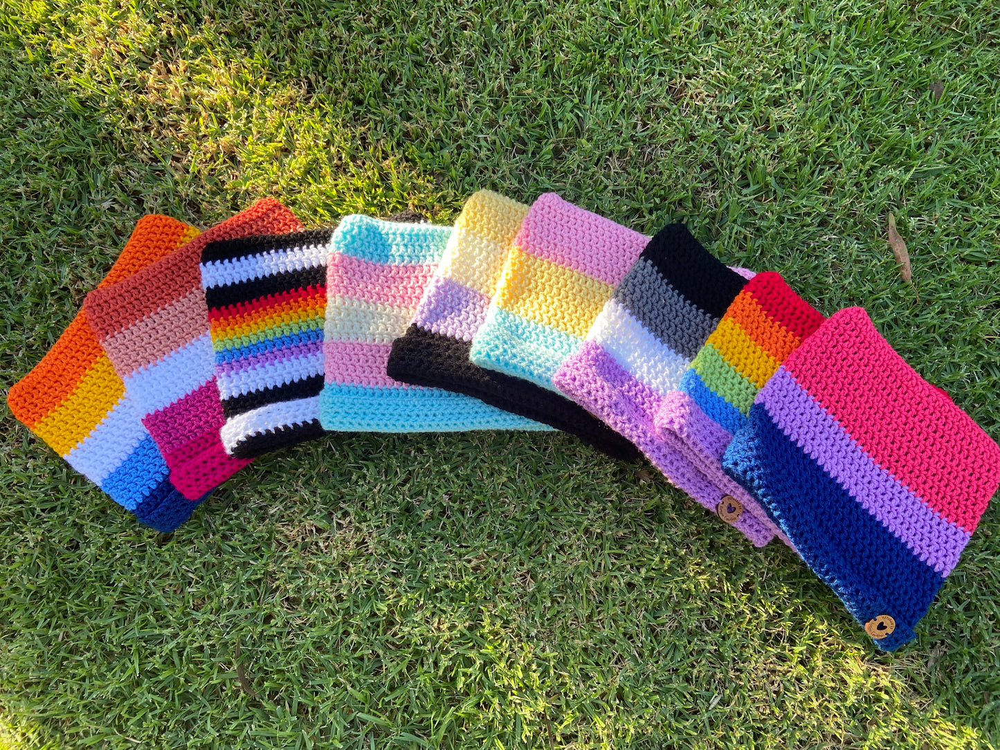 Custom Hand Crochet Cat Ear Beanies