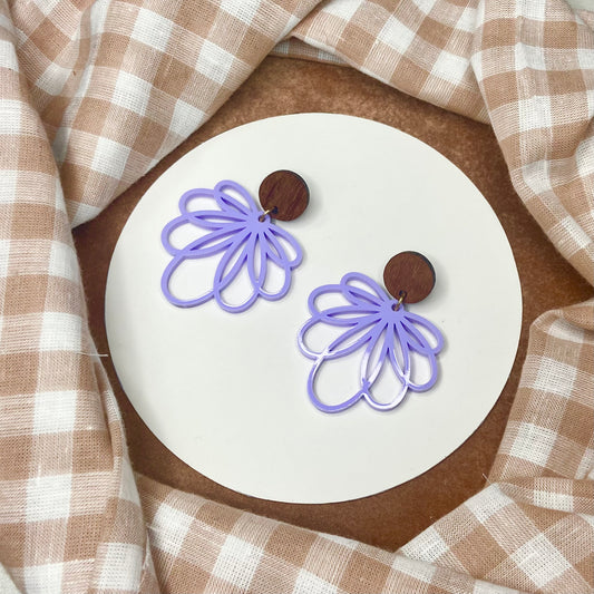 Rounded Purple Leaves