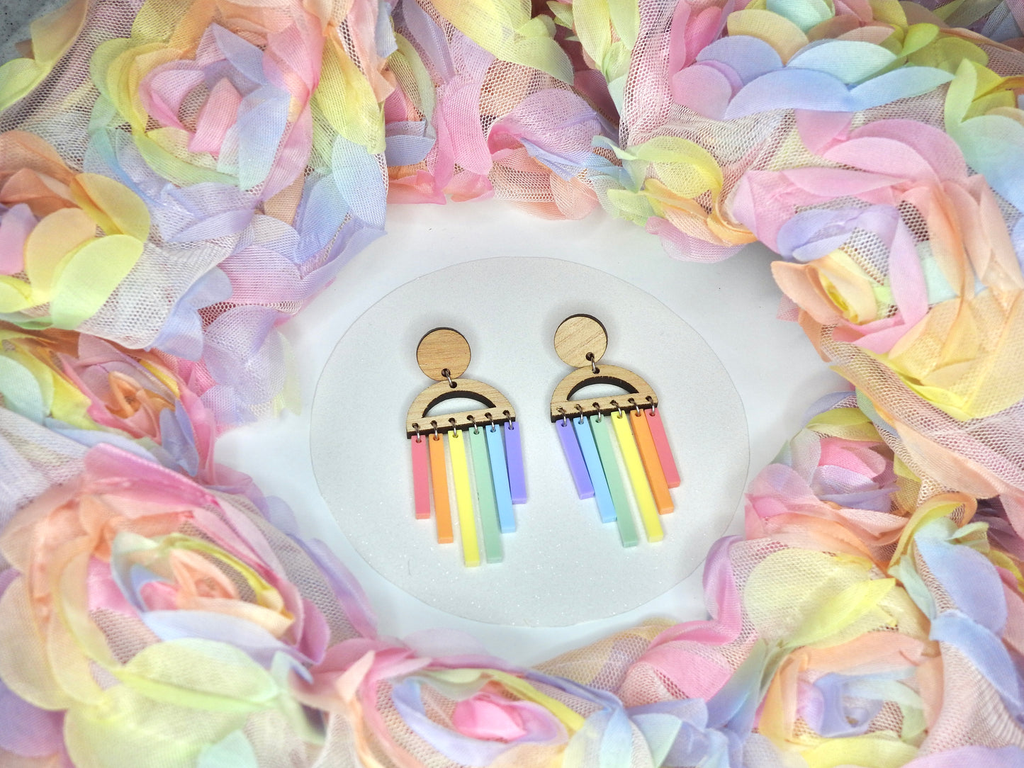 Rainbow Dangles - Pastel