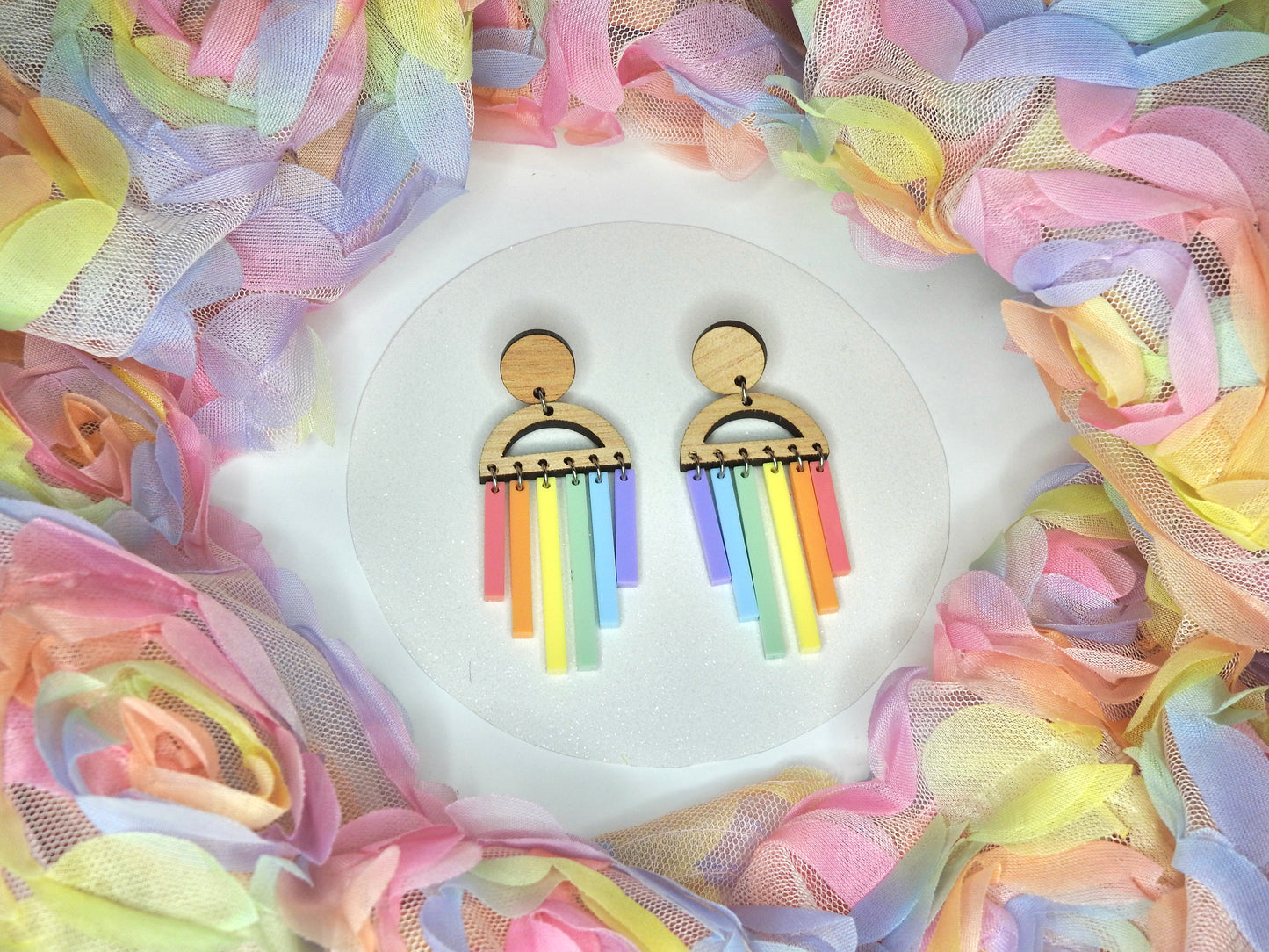 Rainbow Dangles - Pastel
