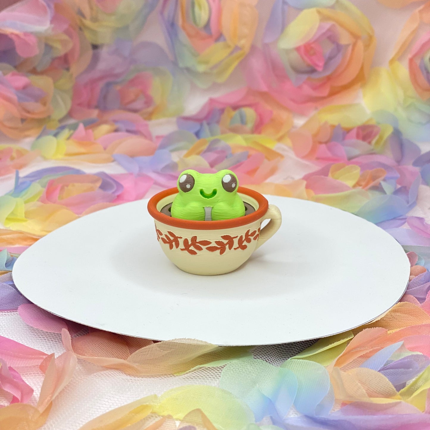 Teacup frog - 3D clicker