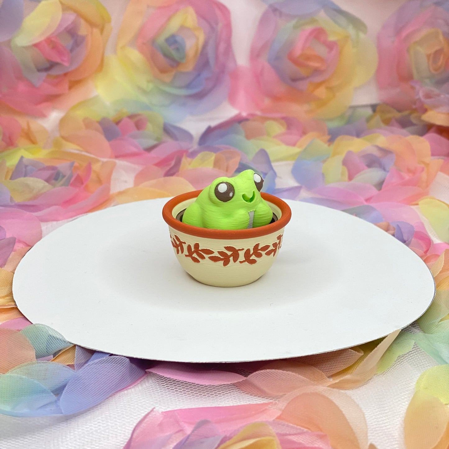 Teacup frog - 3D clicker