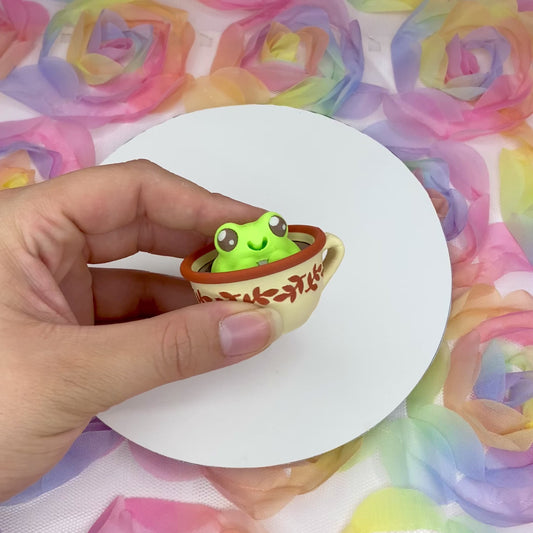 Teacup frog - 3D clicker